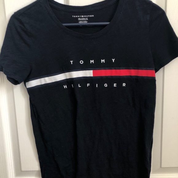 DARK BLUE Tommy Hilfiger t shirt - Picture 1 of 4